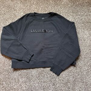 Lululemon cropped sweatshirt